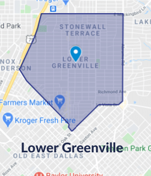 Dallas Floors - Service Area-Lower Greenville,TX