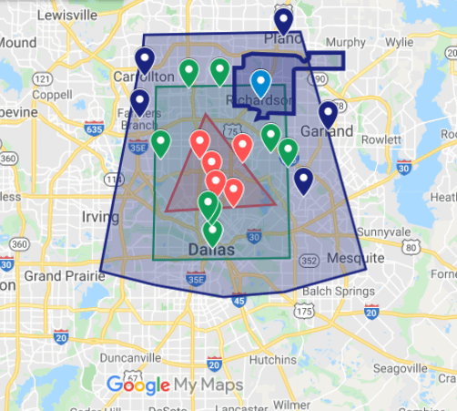 Dallas Floors - Service Area - Richardson, TX
